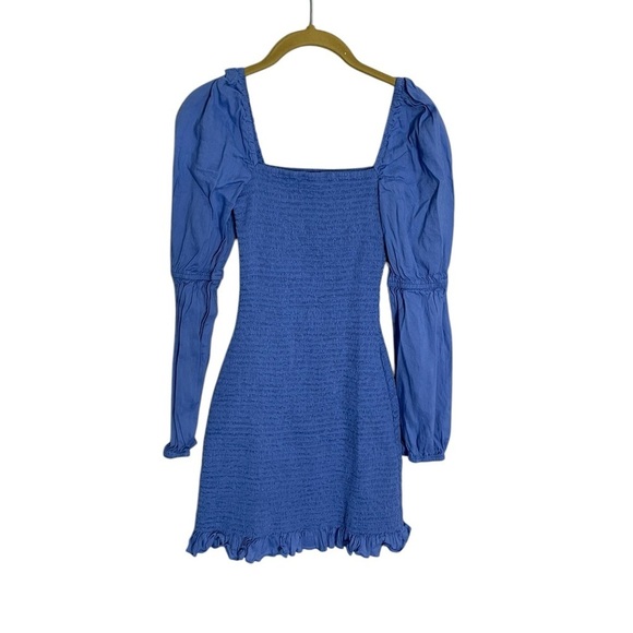 Gianni Bini Blue Ruched Bodycon Dress XS - Picture 1 of 4